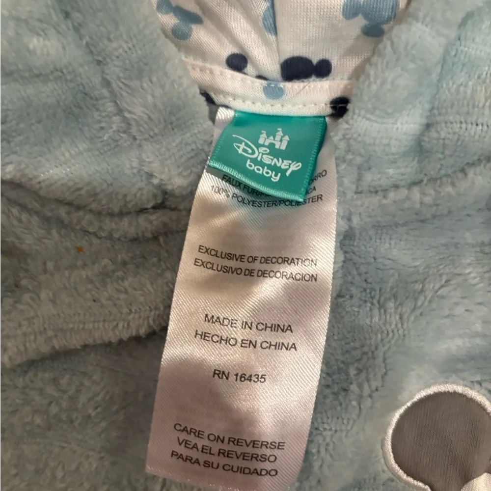Disney Baby Blue and Navy‎ One Piece Set
